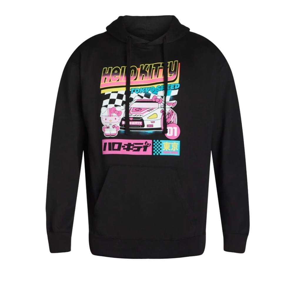 Hello Kitty Tokyo Speed Hoodie - L oversized Read Description - Picture 2 of 2